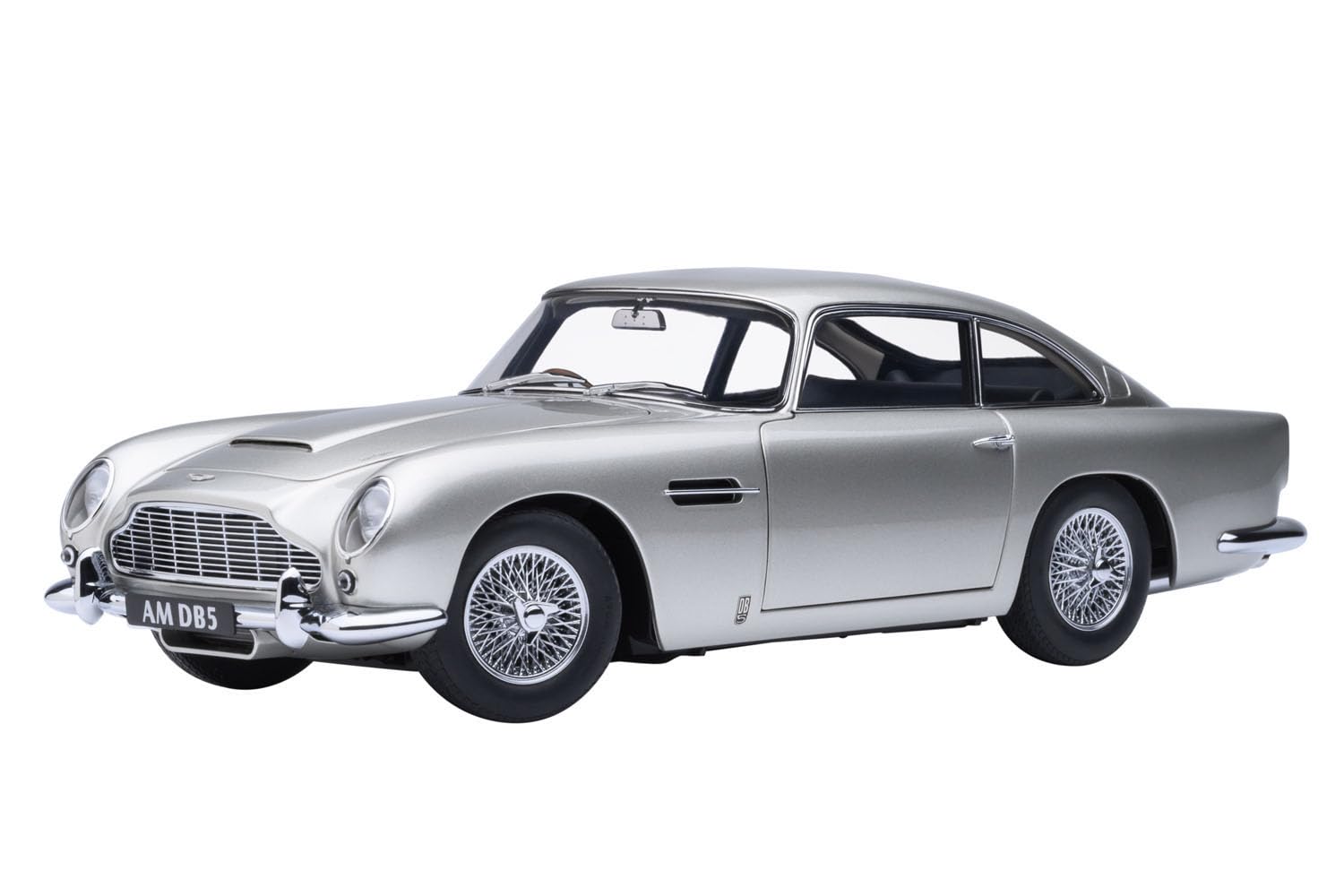 Autoart Aston Martin Db5 Model 1/18 Silver Metallic 70287 Replica Car