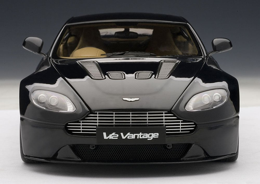 Autoart 1/18 Aston Martin V12 Vantage 10 Black Diecast Model Car- Japan Figure Store - #1 Bring To You The Best Japanese Goods