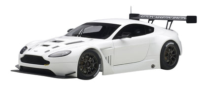 Autoart 1/18 Aston Martin V12 Vantage GT3 2013 White Model Car- Japan Figure Store - #1 Bring To You The Best Japanese Goods