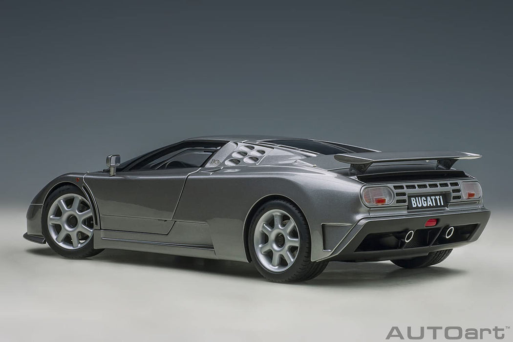 Autoart Bugatti EB110 SS Silver Metallic 1/18 Scale Model 70916- Japan Figure Store - #1 Bring To You The Best Japanese Goods