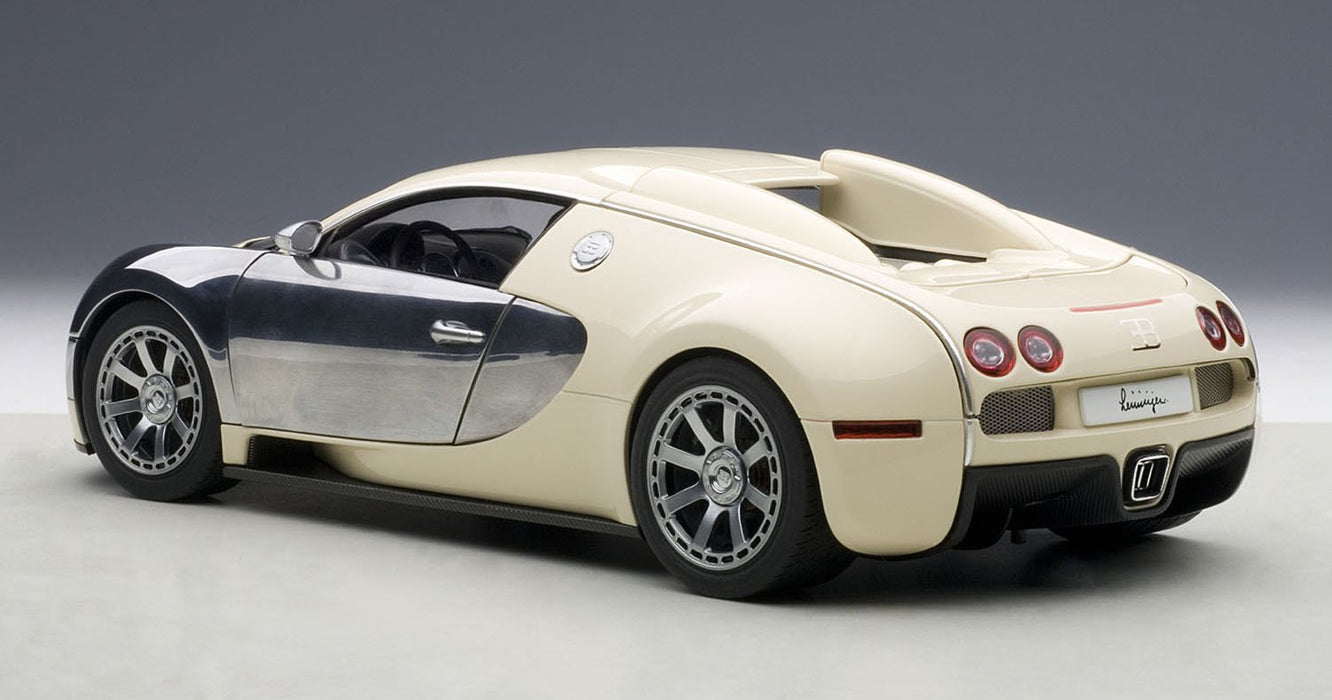 Autoart 1:18 Bugatti Veyron L&#39;Edition Centenaire White Model Car- Japan Figure Store - #1 Bring To You The Best Japanese Goods