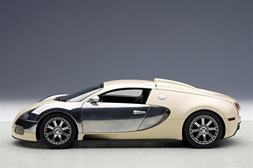 Autoart 1:18 Bugatti Veyron L&#39;Edition Centenaire White Model Car- Japan Figure Store - #1 Bring To You The Best Japanese Goods