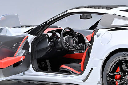 Autoart 1/18 Chevrolet Corvette C7 ZR1 Gray Metallic Scale Model Car- Japan Figure Store - #1 Bring To You The Best Japanese Goods