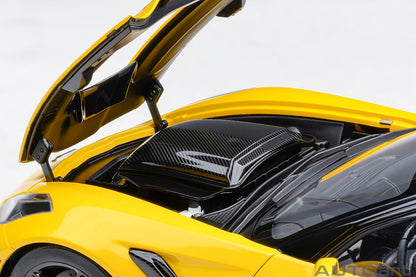 Autoart 1/18 Chevrolet Corvette C7 ZR1 Yellow Model Car- Japan Figure Store - #1 Bring To You The Best Japanese Goods