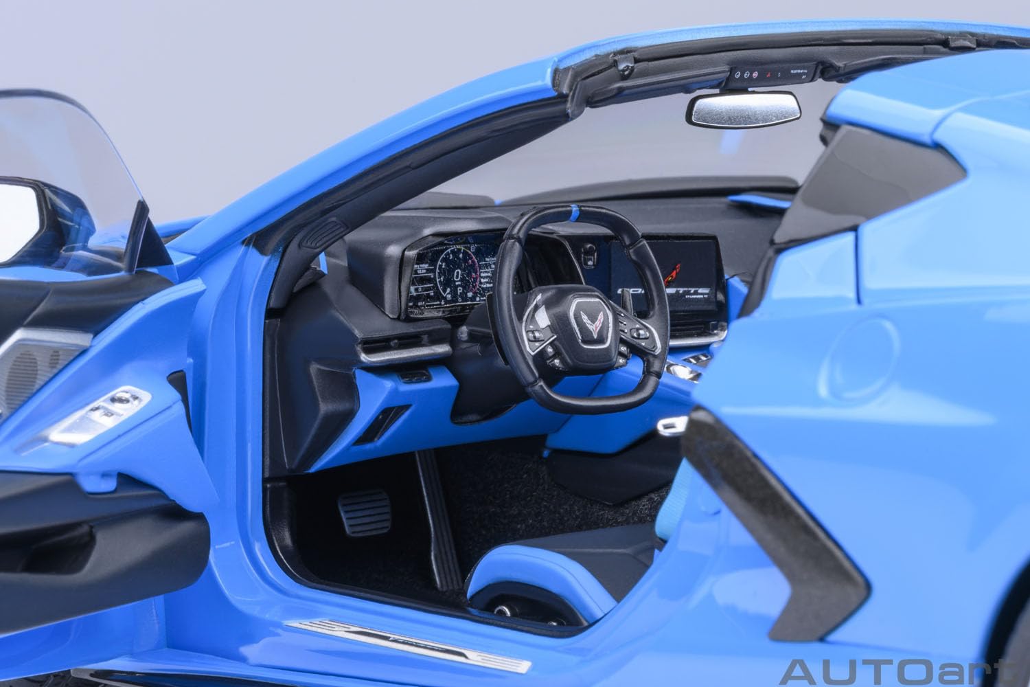 Autoart 1/18 Chevrolet Corvette C8 Stingray Z51 Blue Model Car