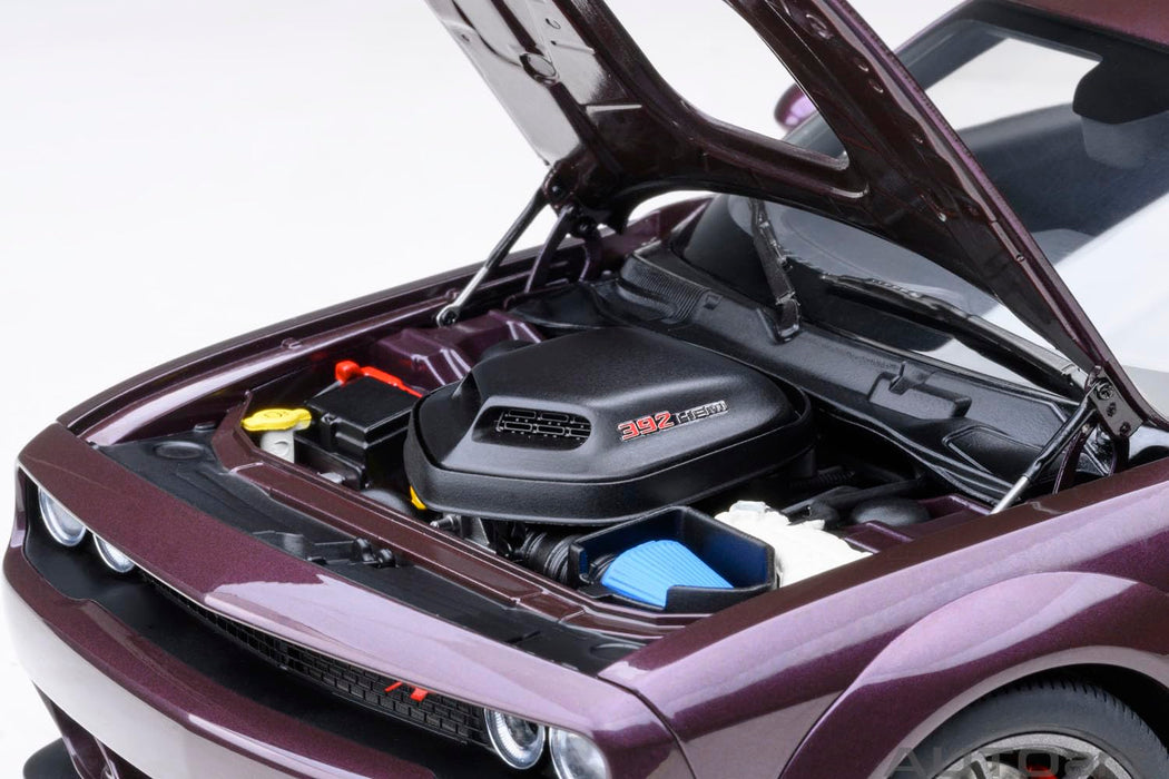 Autoart 1:18 Dodge Challenger R/T Scat Pack Widebody 2022 Metallic Purple