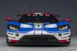 Autoart 1/18 Ford GT 2019 #68 Le Mans Pro Class Blue White Red Model 81912- Japan Figure Store - #1 Bring To You The Best Japanese Goods