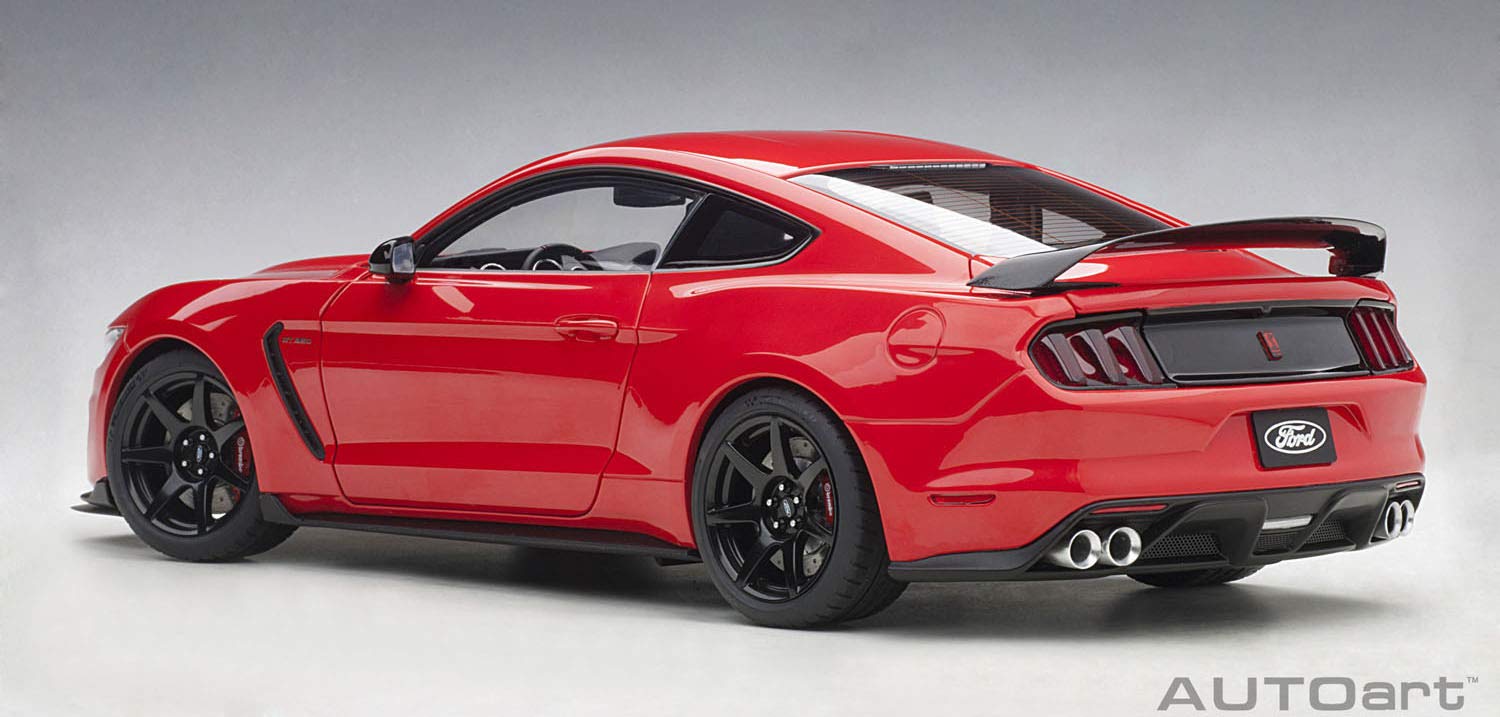 Autoart 1/18 Ford Shelby GT350R Red Model Car Diecast- Japan Figure Store - #1 Bring To You The Best Japanese Goods