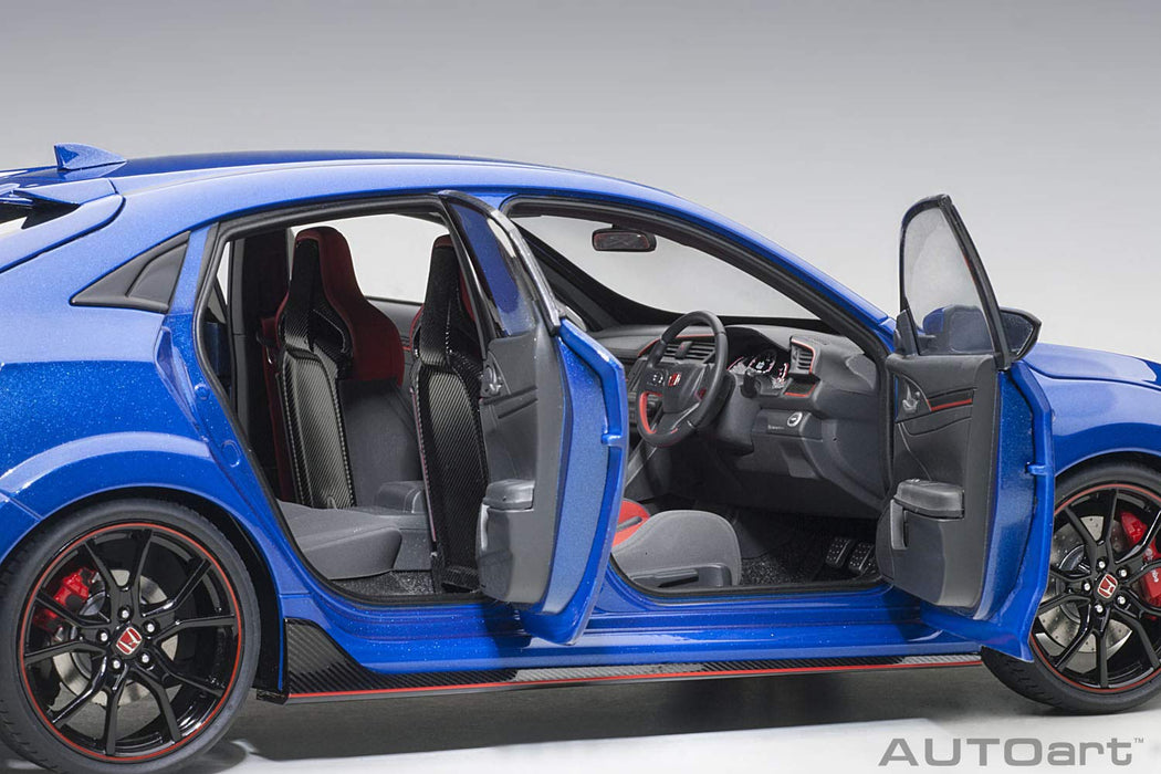 Autoart 1/18 Honda Civic Type R FK8 2017 Brilliant Blue Metallic Model- Japan Figure Store - #1 Bring To You The Best Japanese Goods