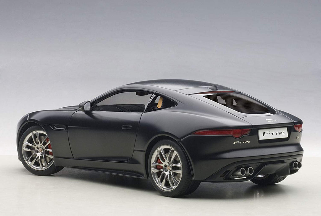 Autoart 1/18 Jaguar F-Type R Coupe 2015 Matte Black Diecast Model- Japan Figure Store - #1 Bring To You The Best Japanese Goods