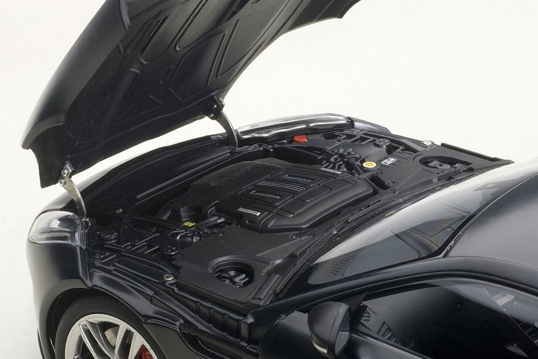 Autoart 1/18 Jaguar F-Type R Coupe 2015 Matte Black Diecast Model- Japan Figure Store - #1 Bring To You The Best Japanese Goods