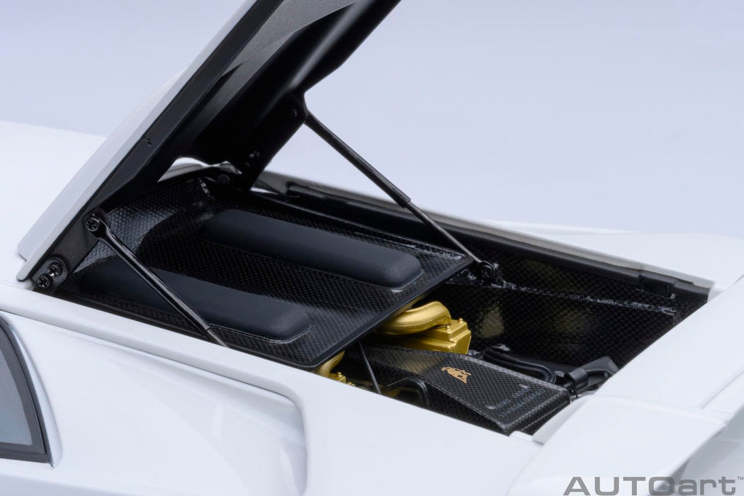 Autoart 1/18 Lamborghini Diablo Se30 Jota White Model Car Collectible