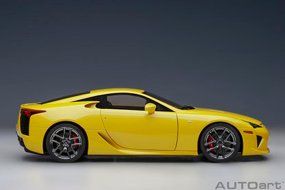 Autoart 1/18 Scale Lexus LFA Pearl Yellow Model Car Collectible- Japan Figure Store - #1 Bring To You The Best Japanese Goods