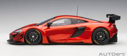 Autoart 1/18 Scale McLaren 650S GT3 Diecast Model in Metallic Orange- Japan Figure Store - #1 Bring To You The Best Japanese Goods