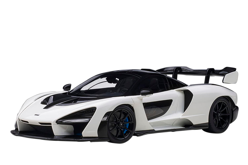 Autoart 1/18 Scale White McLaren Senna Model Car Finished Product 76075- Japan Figure Store - #1 Bring To You The Best Japanese Goods