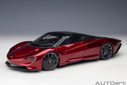 Autoart 1/18 Scale McLaren Speedtail Diecast Model Car Metallic Red Finish- Japan Figure Store - #1 Bring To You The Best Japanese Goods