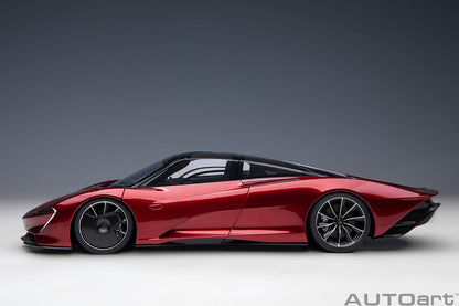 Autoart 1/18 Scale McLaren Speedtail Diecast Model Car Metallic Red Finish- Japan Figure Store - #1 Bring To You The Best Japanese Goods