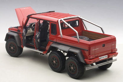 Autoart 1/18 Scale Mercedes Benz G63 AMG 6X6 Red Model Car- Japan Figure Store - #1 Bring To You The Best Japanese Goods