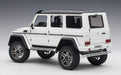 Autoart 1/18 Mercedes-Benz G500 4X4 Squared White Model Car- Japan Figure Store - #1 Bring To You The Best Japanese Goods