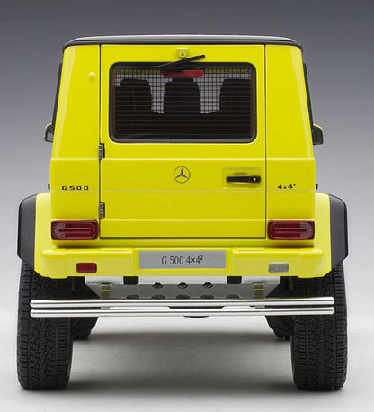 Autoart 1/18 Scale Mercedes-Benz G500 4X4 Squared Yellow Model Car- Japan Figure Store - #1 Bring To You The Best Japanese Goods