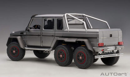 Autoart 1/18 Mercedes-Benz G63 AMG 6X6 Matte Gray Model 76308- Japan Figure Store - #1 Bring To You The Best Japanese Goods
