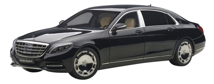 Autoart 1/18 Scale Mercedes-Maybach S 600 Black Model Car- Japan Figure Store - #1 Bring To You The Best Japanese Goods