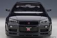 Autoart 1/18 Nissan Skyline GT-R R34 V-Spec II Black Pearl 77407 Model Car- Japan Figure Store - #1 Bring To You The Best Japanese Goods
