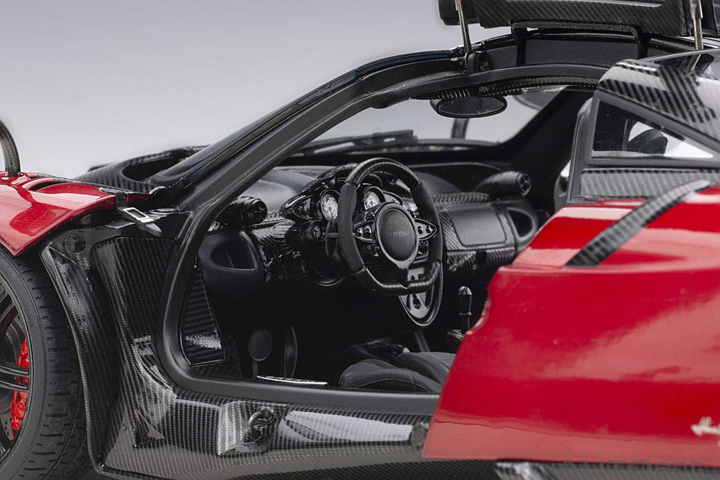 Autoart 1/18 Pagani Huayra BC in Metallic Red Black Finish Model 78276- Japan Figure Store - #1 Bring To You The Best Japanese Goods