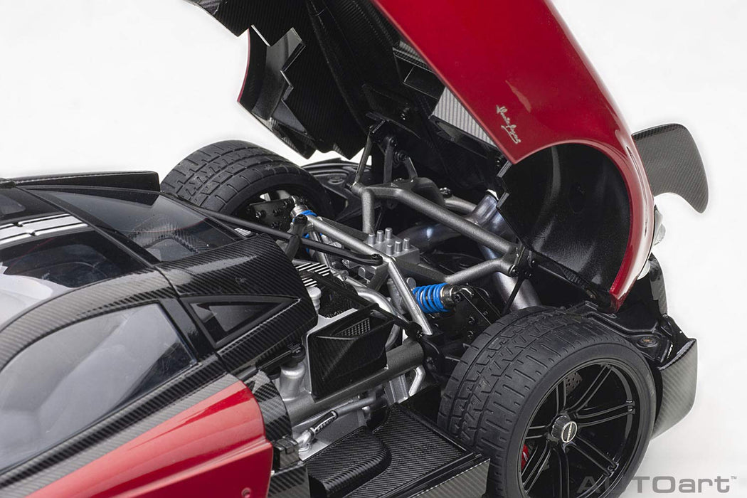 Autoart 1/18 Pagani Huayra BC in Metallic Red Black Finish Model 78276- Japan Figure Store - #1 Bring To You The Best Japanese Goods
