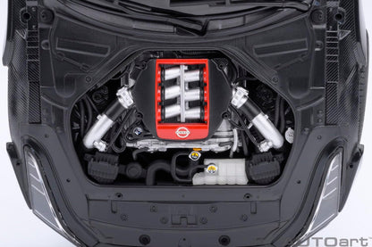 Autoart 1/18 Scale Nissan GT-R50 Italdesign Black Matte Model 77513