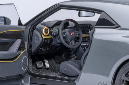 Autoart 1/18 Nissan GT-R50 Italdesign Gray Gold Diecast Model 77510