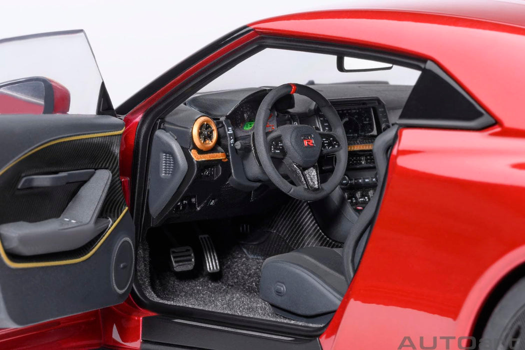 Autoart 1/18 Nissan GT-R50 Italdesign Metallic Red Gold Model 77514