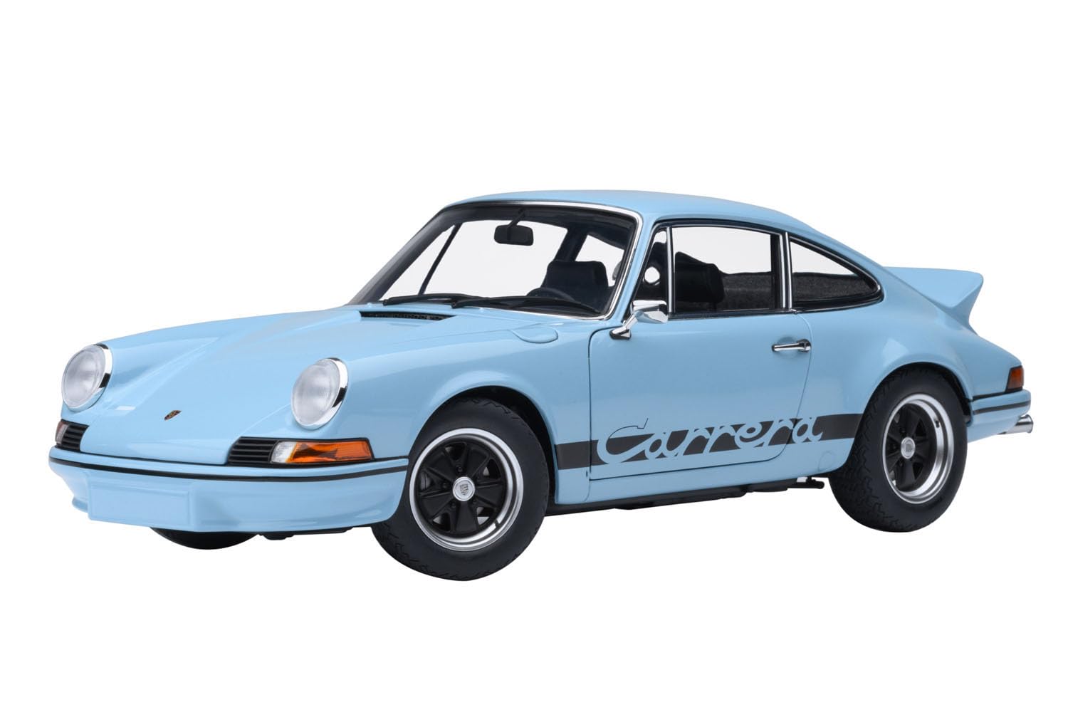 Autoart Porsche 911 Carrera 2.7 RS 1/18 Scale in Gulf Blue Black Stripes
