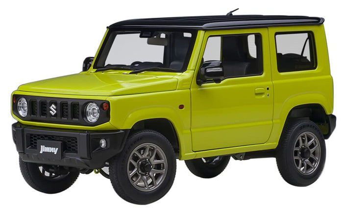Autoart 1/18 Suzuki Jimny Yellow Black Roof Diecast Model 78501- Japan Figure Store - #1 Bring To You The Best Japanese Goods