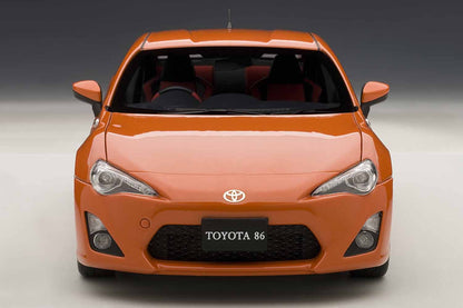 Autoart 1/18 Toyota 86 GT Limited Right Hand Drive Orange Metallic Model- Japan Figure Store - #1 Bring To You The Best Japanese Goods
