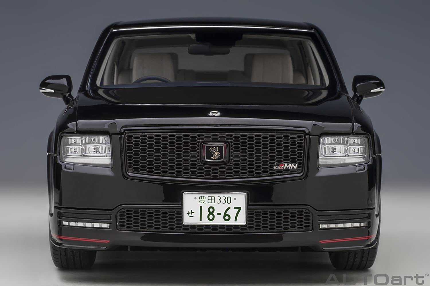 Autoart 1/18 Scale Toyota Century GRMN Black Diecast Model 78763- Japan Figure Store - #1 Bring To You The Best Japanese Goods