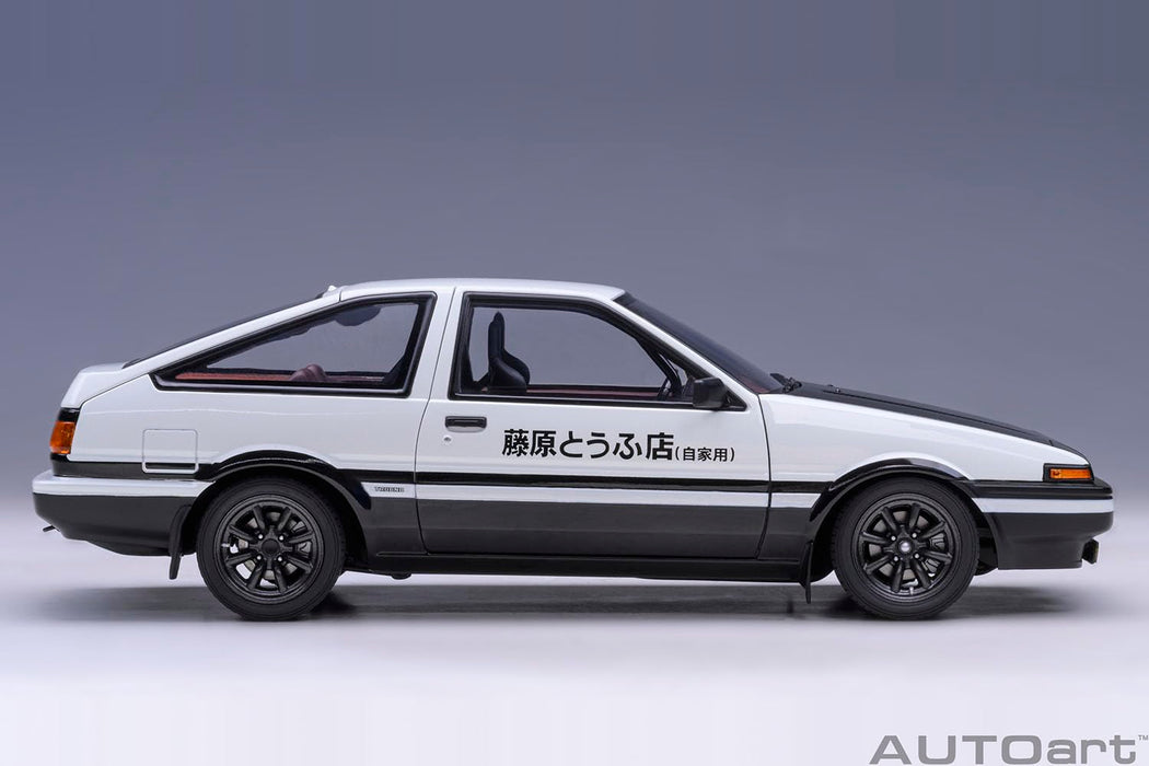 Autoart 1/18 Scale Toyota Sprinter Trueno AE86 Initial D Project D Final Version- Japan Figure Store - #1 Bring To You The Best Japanese Goods