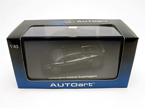 Autoart 1/43 Lamborghini Gallardo Superleggera Black Collectible Model Car- Japan Figure Store - #1 Bring To You The Best Japanese Goods