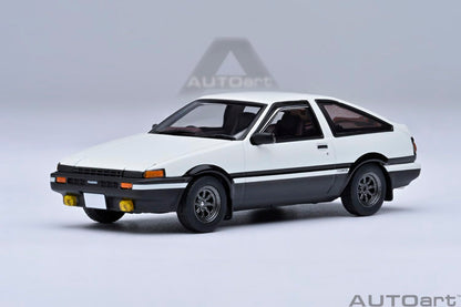 Autoart 1/64 Toyota Sprinter Trueno AE86 Initial D with Tofu Parts 20031