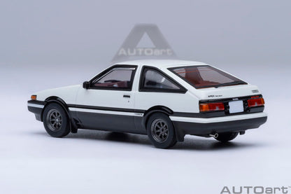 Autoart 1/64 Toyota Sprinter Trueno AE86 Initial D with Tofu Parts 20031