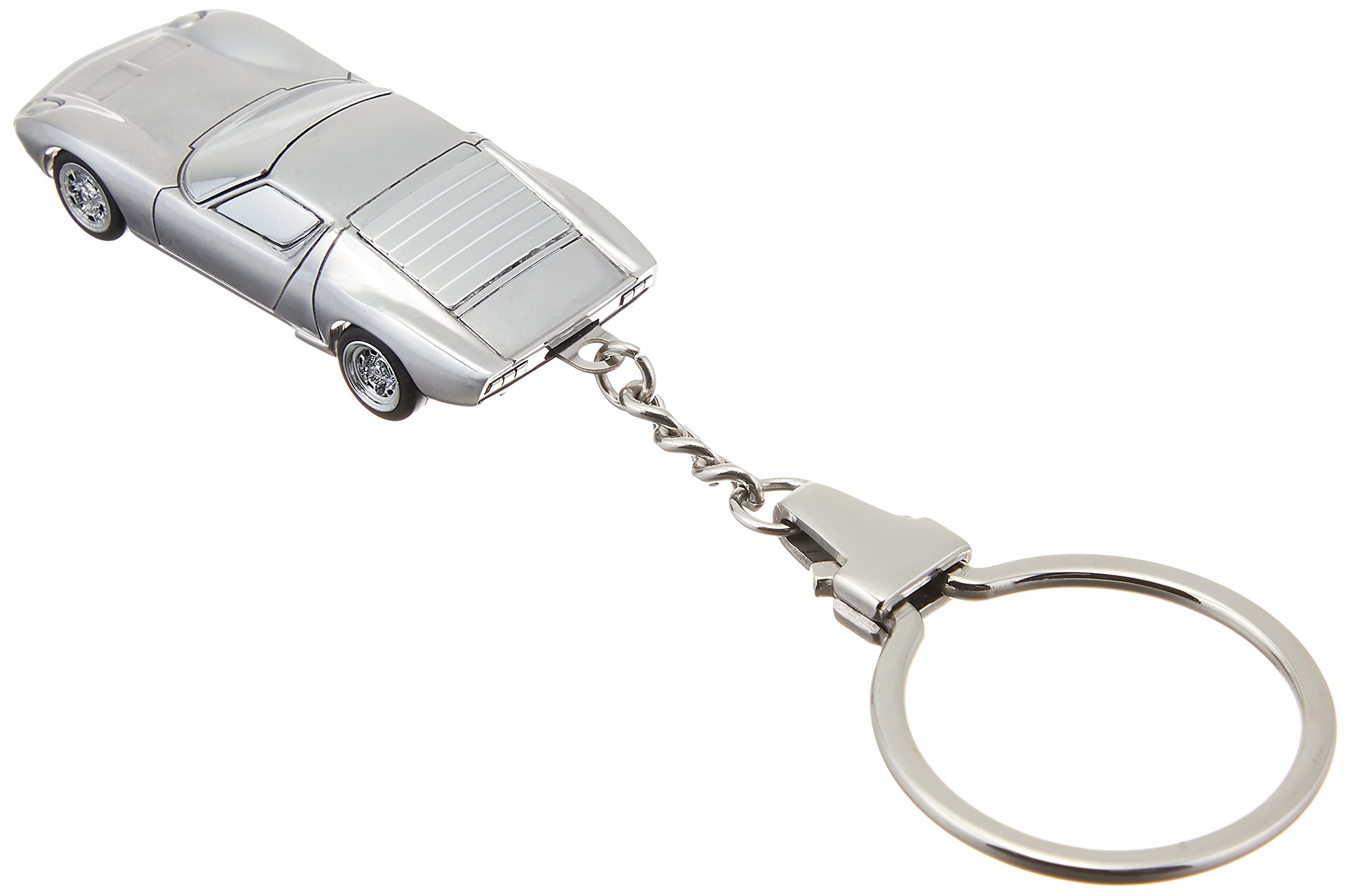 Autoart 1/87 Scale Lamborghini Miura Keychain Aluminum Finished Product- Japan Figure Store - #1 Bring To You The Best Japanese Goods