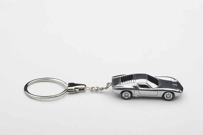 Autoart 1/87 Scale Lamborghini Miura Keychain Aluminum Finished Product- Japan Figure Store - #1 Bring To You The Best Japanese Goods