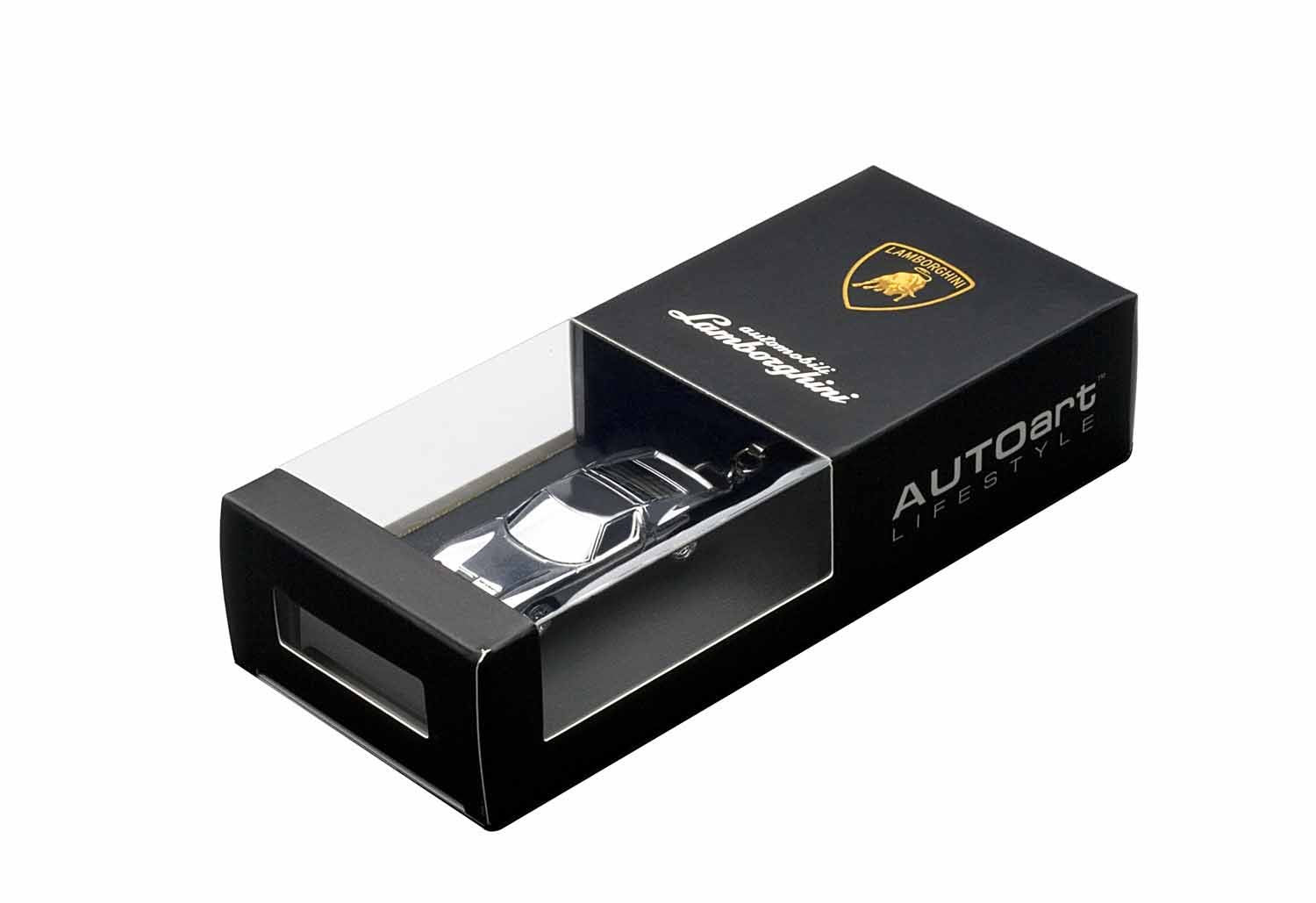 Autoart 1/87 Scale Lamborghini Miura Keychain Aluminum Finished Product- Japan Figure Store - #1 Bring To You The Best Japanese Goods
