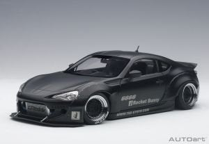Autoart Rocket Bunny Toyota 86 Black 1:18 Diecast Model With Wheels- Japan Figure Store - #1 Bring To You The Best Japanese Goods