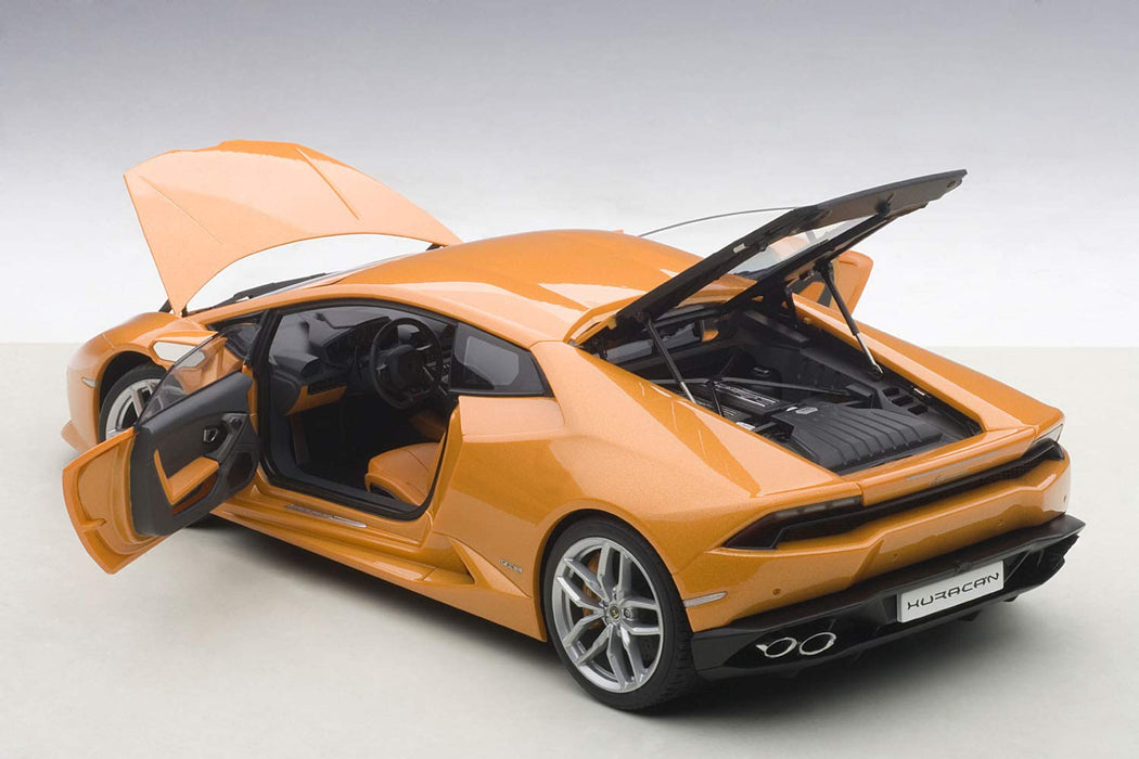 Autoart 1/18 Composite Model Lamborghini Huracan LP610-4 Metallic Orange- Japan Figure Store - #1 Bring To You The Best Japanese Goods