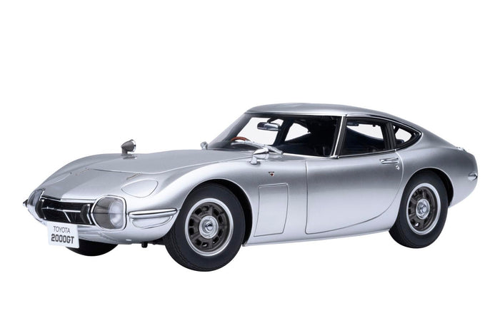Autoart Toyota 2000GT 1967 Silver Diecast Model 79548