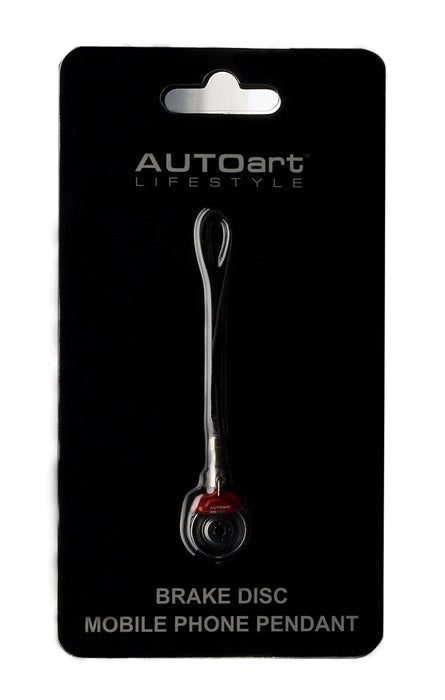 Autoart Brake Disc Mobile Phone Pendant with Red Caliper - Finished Product- Japan Figure Store - #1 Bring To You The Best Japanese Goods