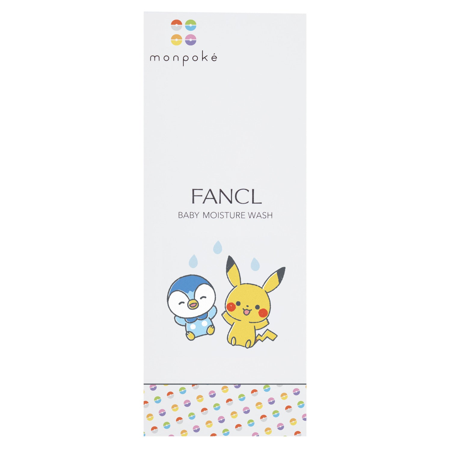 Pokemon Center Baby Foam Wash Monpoke Design Whole Body Cleanser- Japan Figure Store - #1 Bring To You The Best Japanese Goods