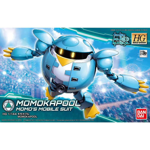 Bandai Hgbd 1/144 Momokapool Plastic Model Kit Gundam Build Divers - Japan Figure