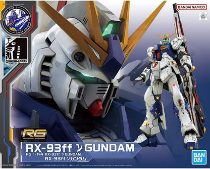 Bandai RG 1/144 RX-93Ff Nu Gundam Side-F Limited Mobile Suit Model Kit